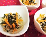 さっぱり【小松菜と干しエビのごまポン酢】作り方13写真