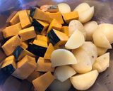 鶏挽肉とほっくり野菜の炒め炊き作り方2写真
