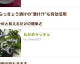 わかめラッキョ作り方4写真