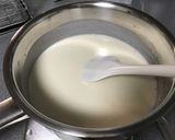 乳卵不使用♡ふわふわ桃ムースゼリー♡作り方3写真