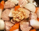 肩ロースの生姜煮★炭酸水で時短★柔らか♪作り方5写真
