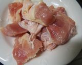 大根とモモ肉のみぞれ煮♪つるんと食感♪作り方2写真