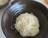 梅と薬味のぶっかけ素麺作り方5写真