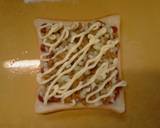 納豆ケチャップトースト作り方3写真