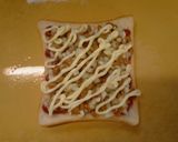 納豆ケチャップトースト作り方3写真