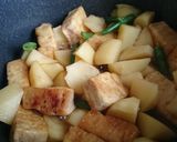 冷凍豆腐とじゃがいもの照り照り炒め煮作り方8写真