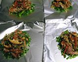 混ぜて包んで～♪鶏のホイル包み焼き作り方5写真