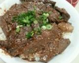 m牛カルビ丼(焼き肉のタレ)作り方7写真