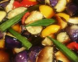 彩り豊かな夏野菜の煮びたし作り方3写真