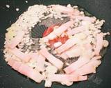 釜揚げ桜えびぽん酢和風パスタ作り方4写真
