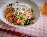 釜揚げ桜えびぽん酢和風パスタ作り方6写真