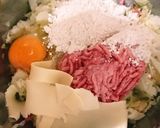 簡単⭐キャベちーずメンチカツ♪作り方2写真