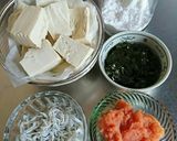 明太子とじゃこの豆腐チヂミ作り方1写真