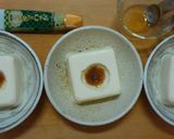 冷やっこのきゅうりとなめ茸のせ作り方6写真