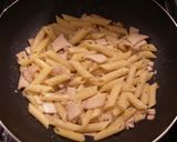 白いきのこのクリームペンネ作り方5写真