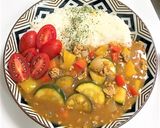 ラタトゥイユ風♪カラフルキーマカレー♡作り方11写真