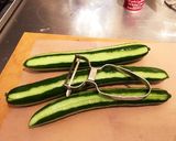 きゅうりのカレー炒め（大量消費むき）作り方2写真