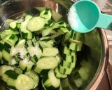 きゅうりのカレー炒め（大量消費むき）作り方4写真