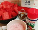 余ったスイカですいかミルク作り方1写真