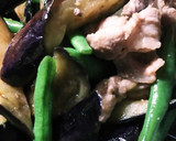 豚肉と夏野菜 なす、いんげんの中華炒め作り方6写真