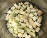 鶏肉とナスの炒め物春巻き巻き作り方1写真