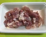鶏肉とナスの炒め物春巻き巻き作り方2写真