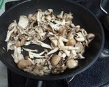 きのこのミルクスープパスタ作り方3写真