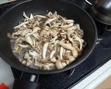 きのこのミルクスープパスタ作り方4写真