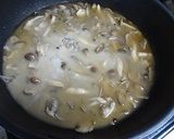 きのこのミルクスープパスタ作り方5写真