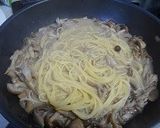 きのこのミルクスープパスタ作り方6写真