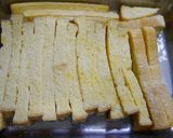 朝食！四面焼き棒☆フレンチトースト作り方1写真