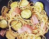 生姜が決め手♡なすベーコンの和風パスタ♡作り方5写真
