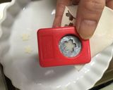 ★お弁当の飾りつけ★餃子の皮の花作り方2写真