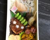★お弁当の飾りつけ★餃子の皮の花作り方6写真