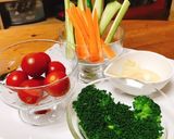 野菜スティックのディップはピリ辛大人味作り方1写真