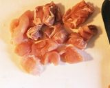 切って焼くだけ！簡単！鶏チーズ作り方1写真
