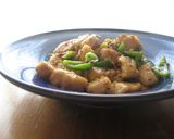 鶏肉とピーマンの甘辛マスタード炒め♫作り方6写真