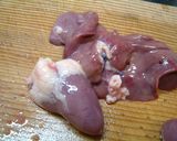 ダンナ絶賛！チキンレバーペースト作り方1写真