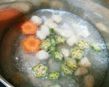 犬ご飯　たいパラ冷や麦作り方3写真