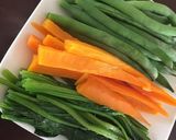 油揚げで野菜たっぷりのチキンロール作り方1写真