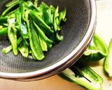 薄切り肉活用レシピ！牛肉ピーマン炒め☆作り方2写真
