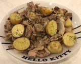 豚肉とジャガイモ、トマトソースの炒め煮！作り方13写真