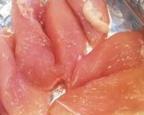 鶏胸肉の明太マヨ乗せ❁*+作り方2写真