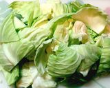 わかめスープで超簡単☆やみつきキャベツ作り方1写真