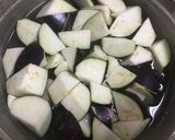 超楽々 夏ナス蒸しなすの和え物作ります作り方1写真