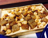イカの口（イカトンビ）と蒟蒻の炒め物♪作り方4写真
