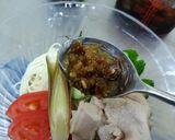 さっぱり塩だれ夏野菜そうめん作り方4写真