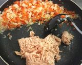 ワンプレート＊鶏ひき肉のバジル炒めご飯＊作り方6写真
