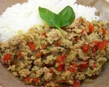 ワンプレート＊鶏ひき肉のバジル炒めご飯＊作り方12写真