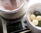 よもぎ白玉のココナッツミルクぜんざい作り方10写真
